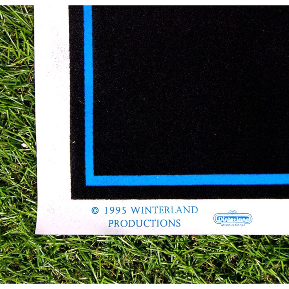 Marilyn Manson Flocked Poster Black Light Rare VTG 1995 Winterland Scorpio NOS - Picture 6 of 8